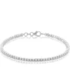 Adjustable Diamond Cut Bead Bracelet 14K