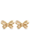 Baby Bow Earrings, 14K Yellow Gold