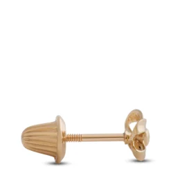 Baby Bow Earrings, 14K Yellow Gold