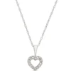 Baby Diamond Heart Necklace 14K