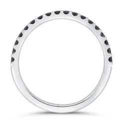 Bella Ponte Black Diamond Band 14K