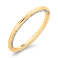 Bella Ponte Bridal Band, 1/10 Total Carat Weight, 14K Yellow Gold