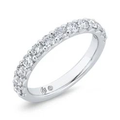 Bella Ponte Diamond Band in Platinum
