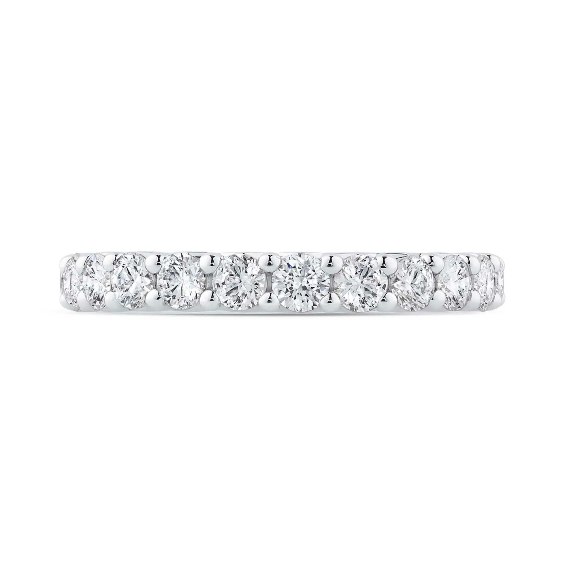 Bella Ponte Diamond Band in Platinum