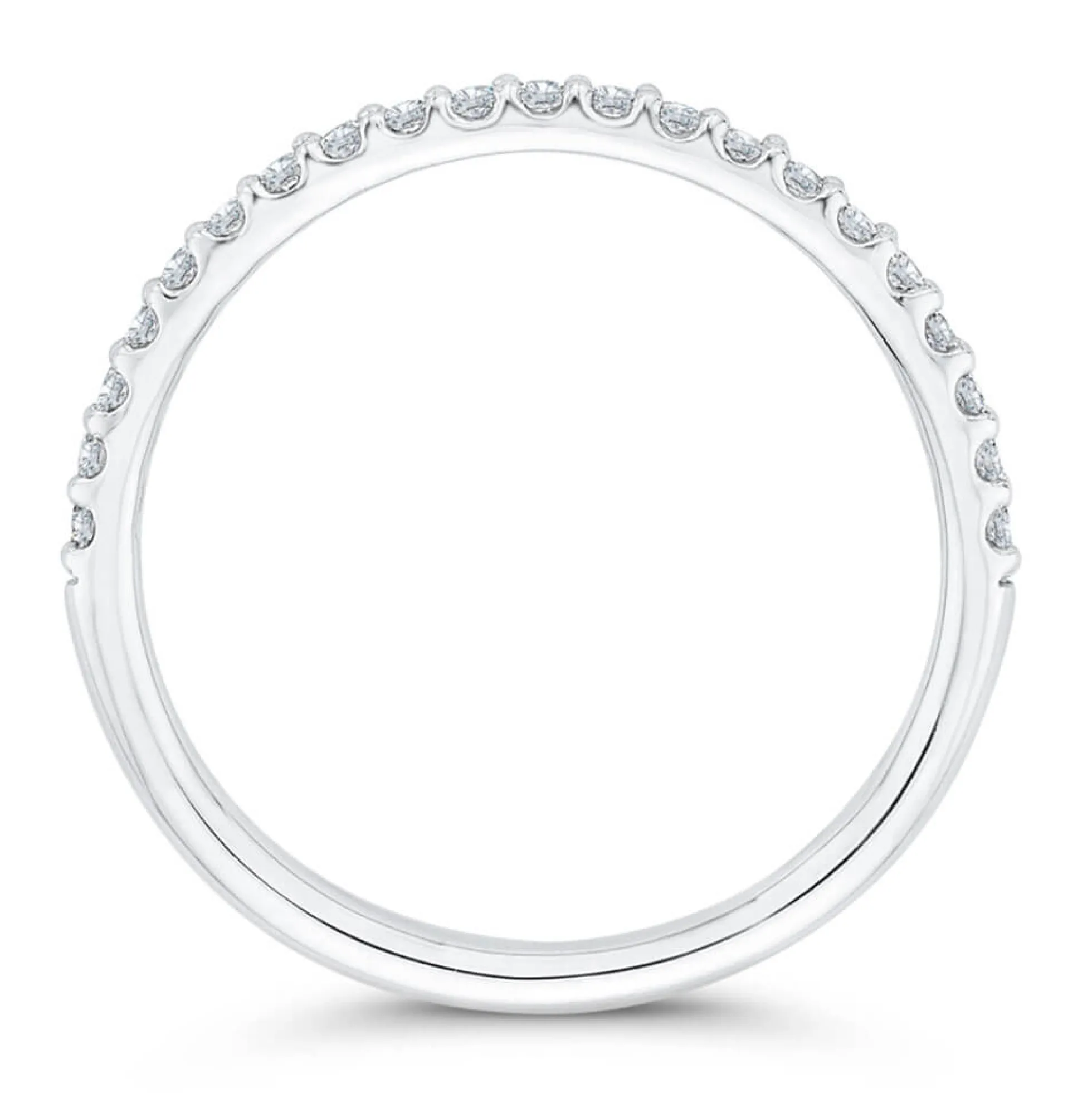 Bella Ponte Diamond Band 14K, 1/5 ctw.