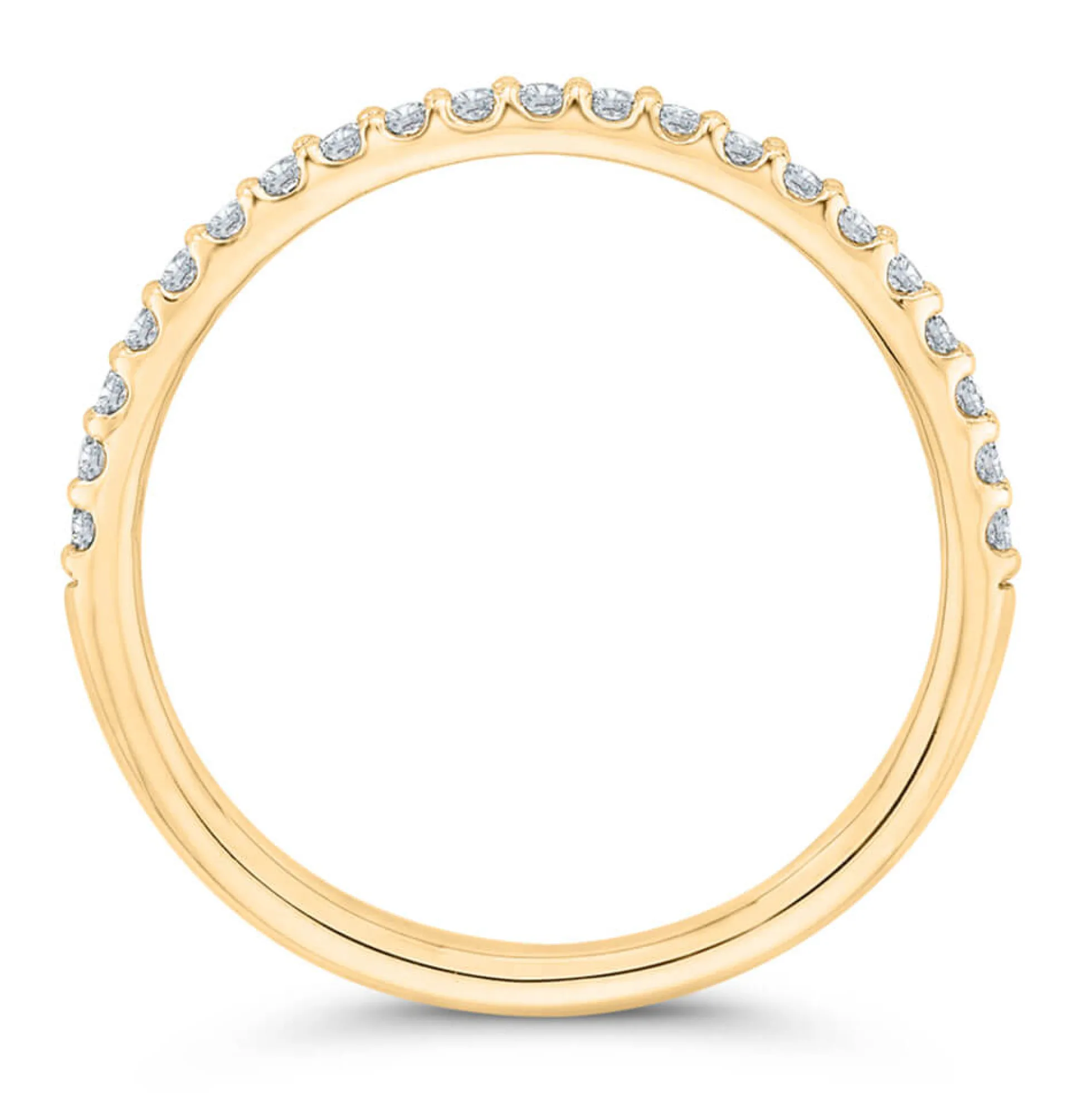 Bella Ponte Diamond Band 14K, 1/5 ctw.