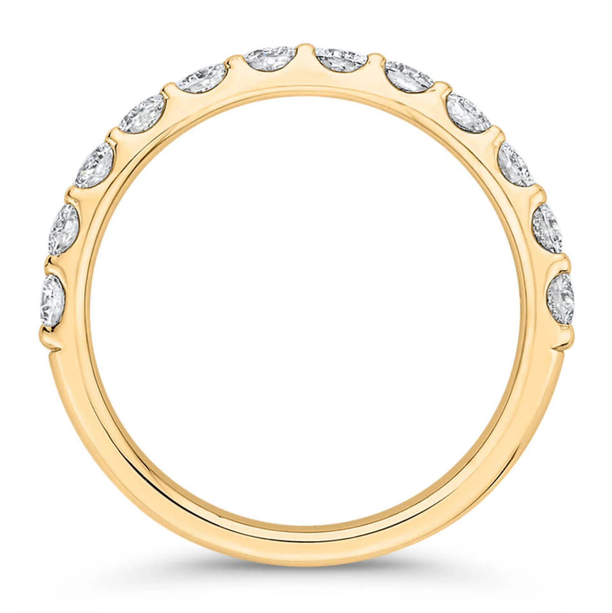 Bella Ponte Diamond Band 14K, 3/4 ctw.