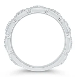 Bella Ponte Diamond Band, 14K White Gold