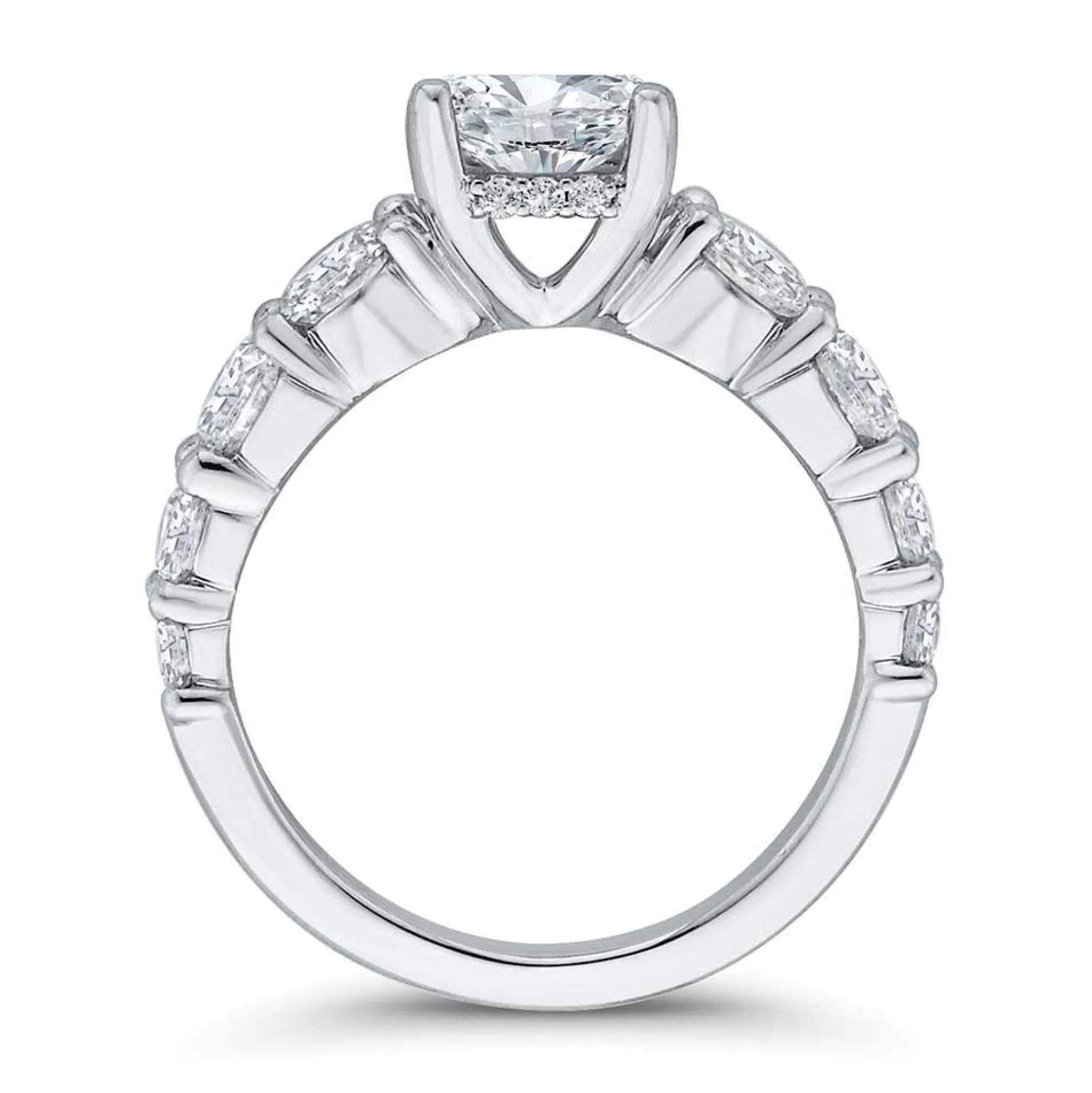 Bella Ponte Diamond Engagement Ring Setting 14K