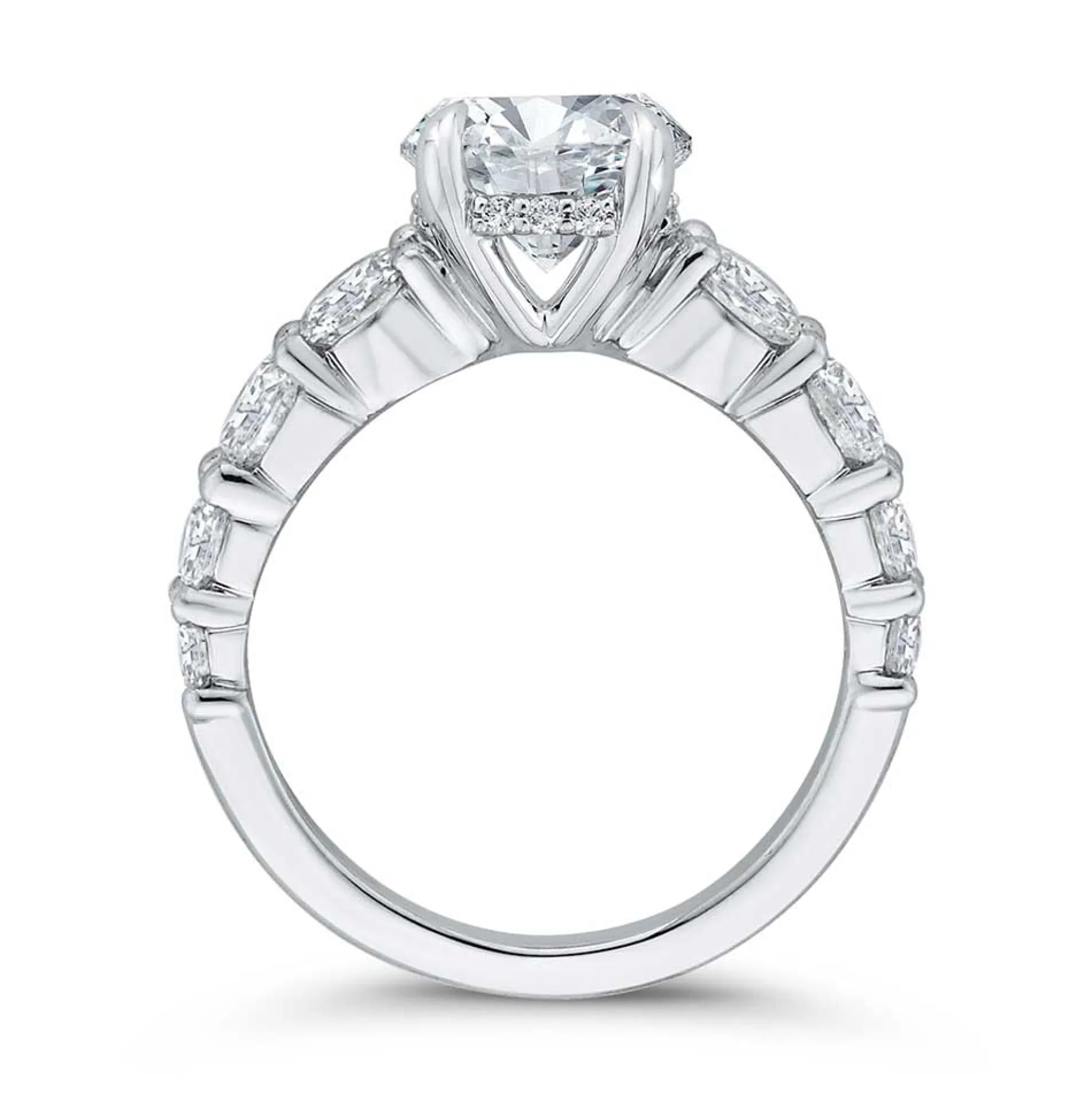 Bella Ponte Diamond Engagement Ring Setting 14K