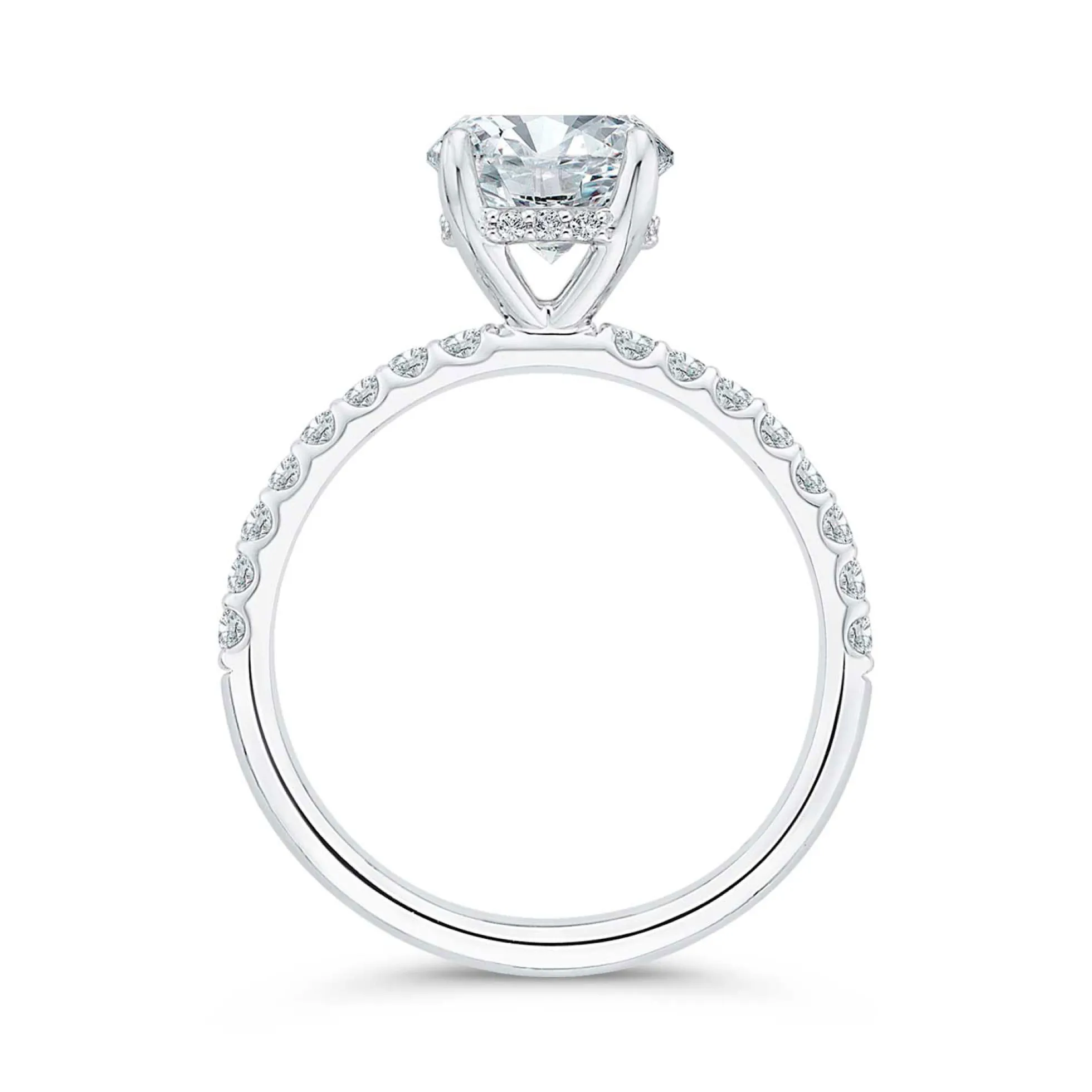 Bella Ponte Engagement Ring Setting 14K