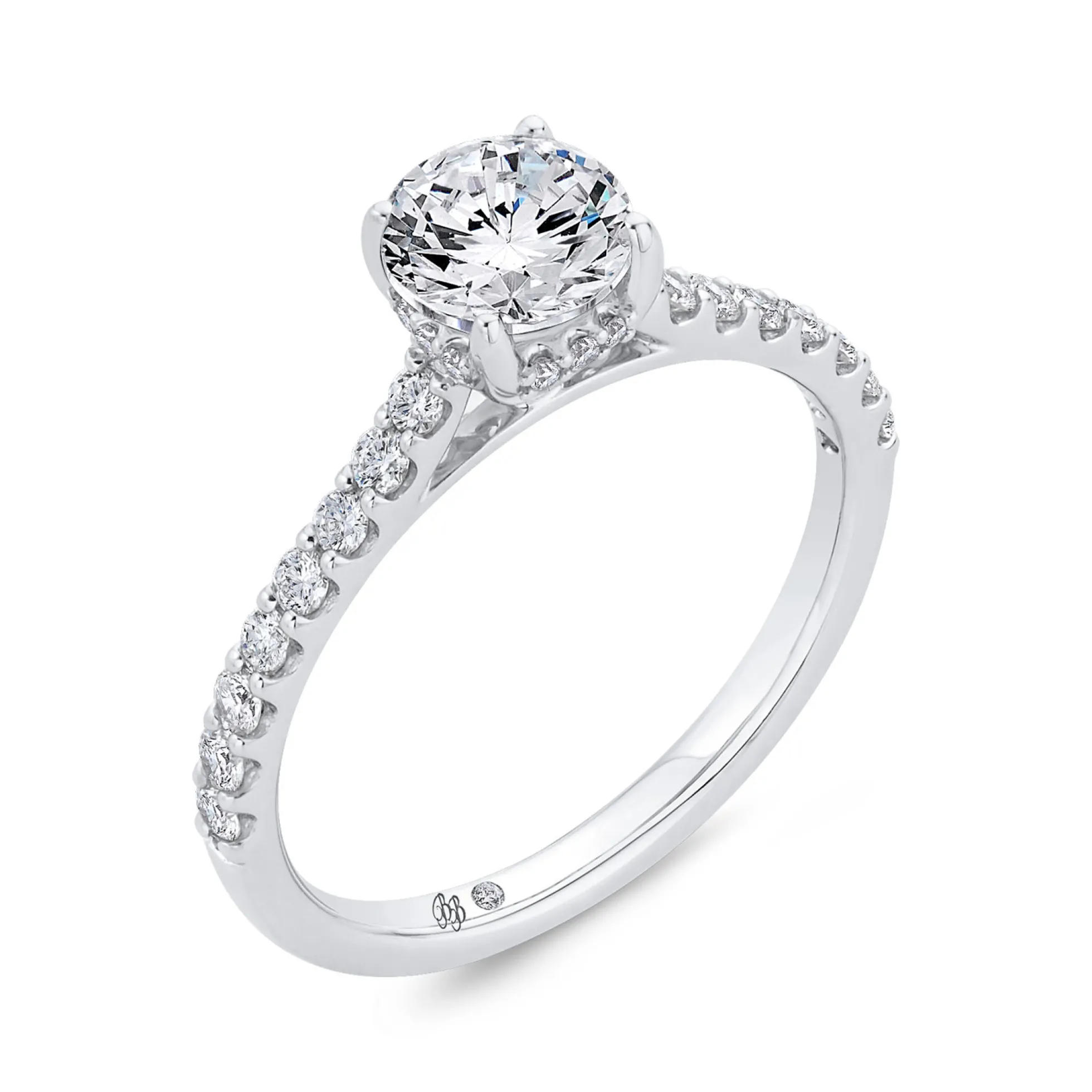 Bella Ponte Engagement Ring Setting 14K