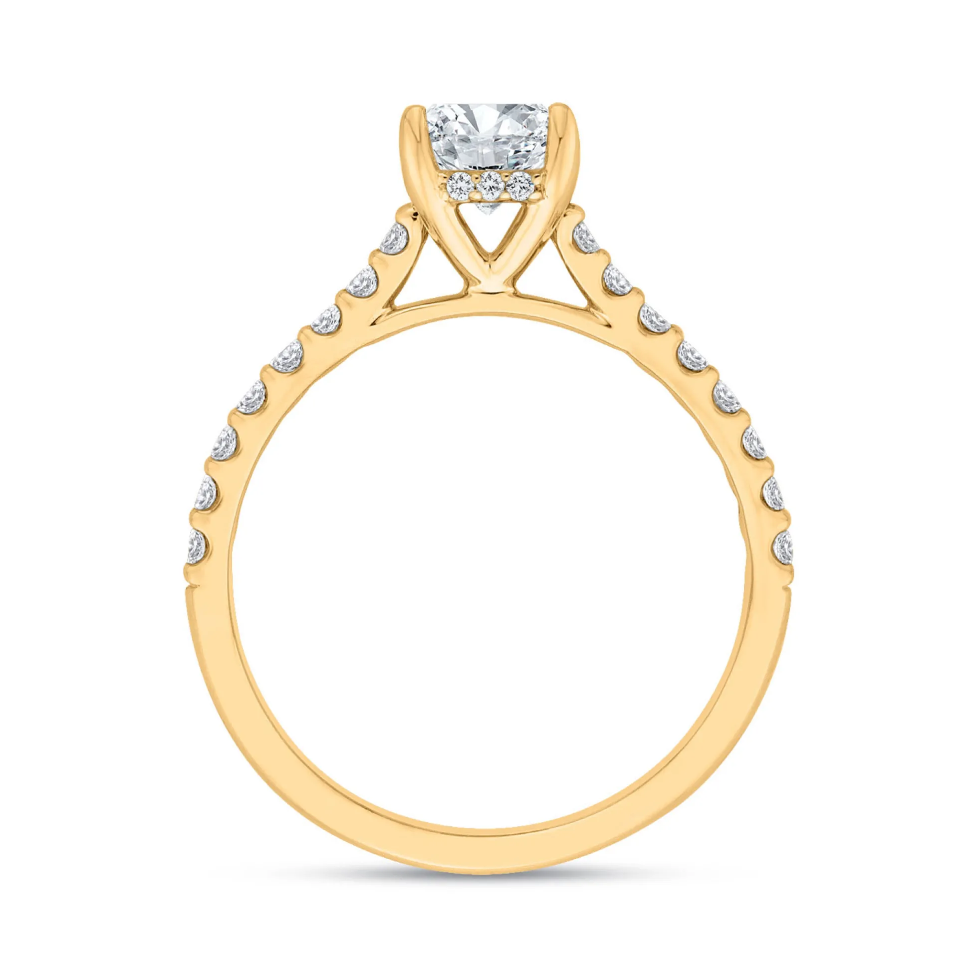 Bella Ponte Engagement Ring Setting 14K