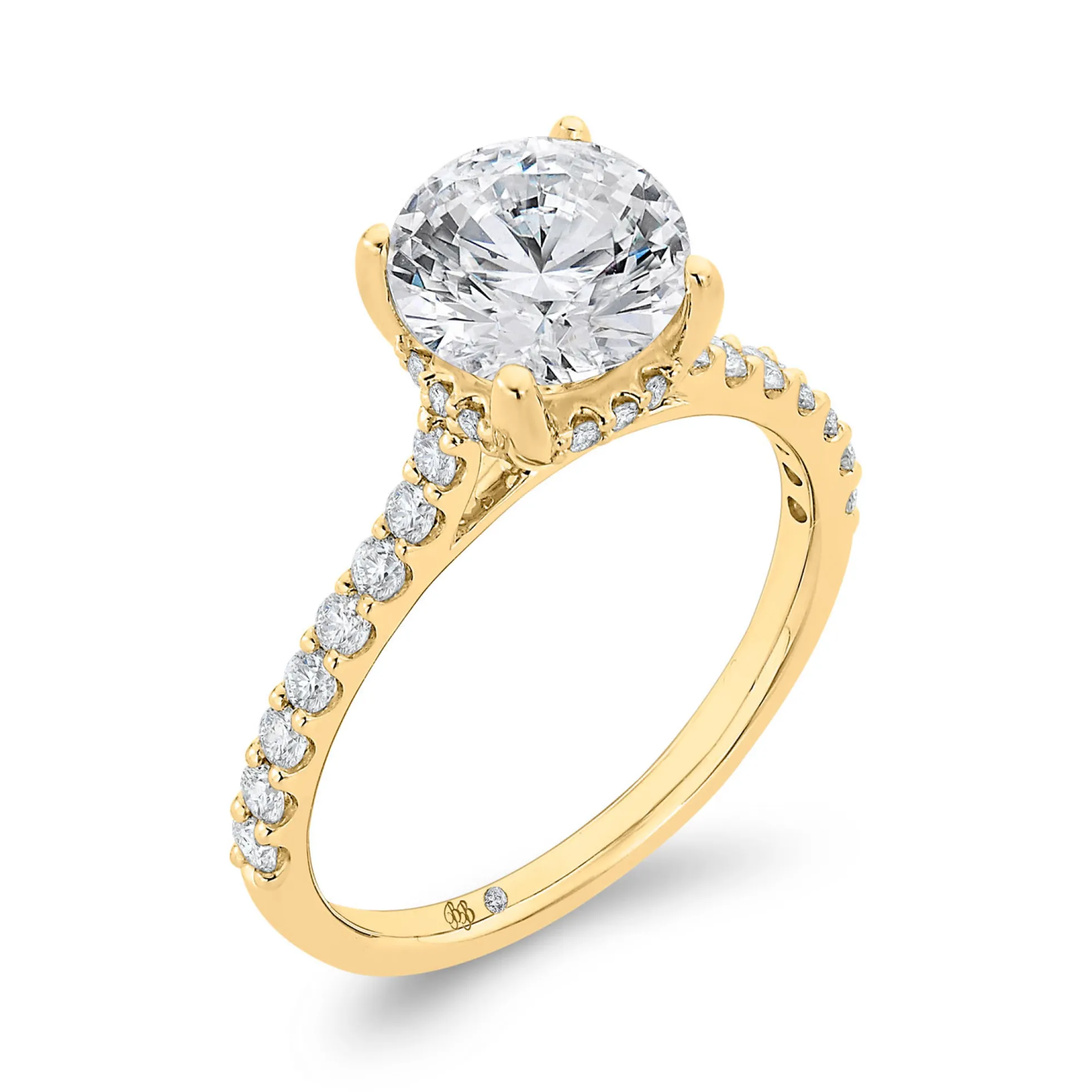 Bella Ponte Engagement Ring Setting 14K