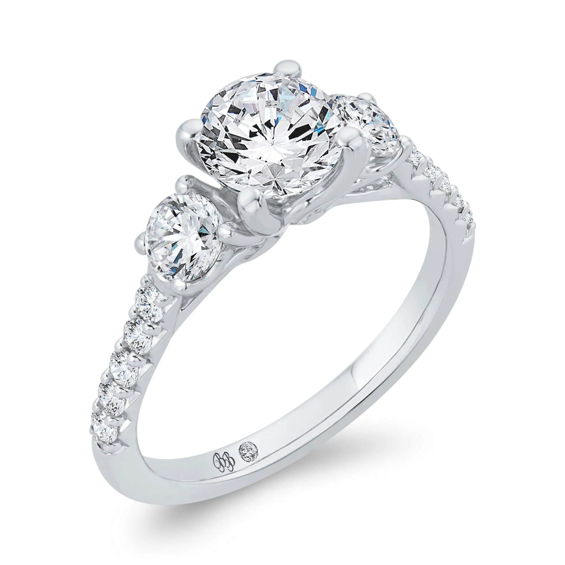 Bella Ponte Engagement Ring Setting 14K