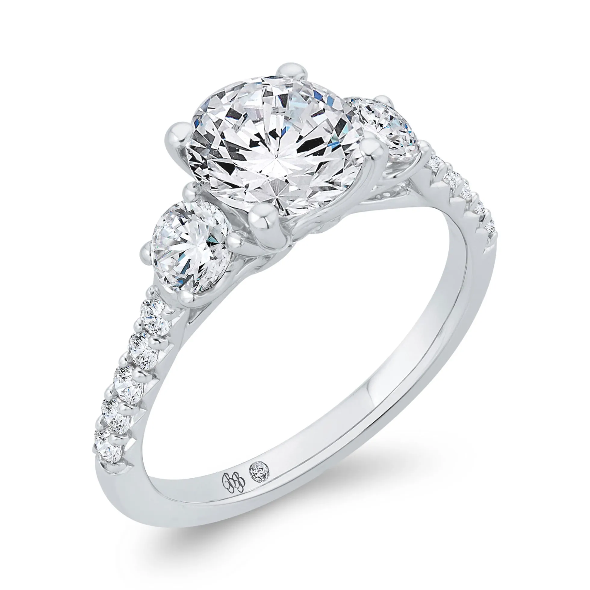 Bella Ponte Engagement Ring Setting 14K