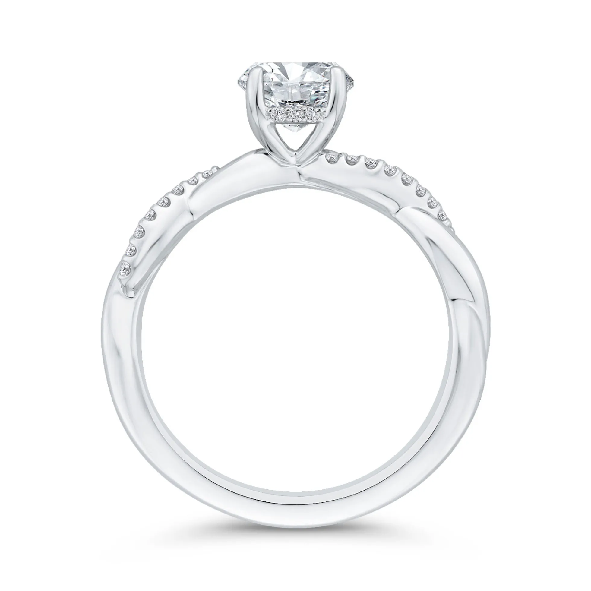 Bella Ponte Engagement Ring Setting 14K