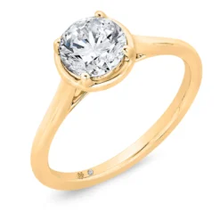 Bella Ponte Engagement Ring Setting, 14K Yellow Gold