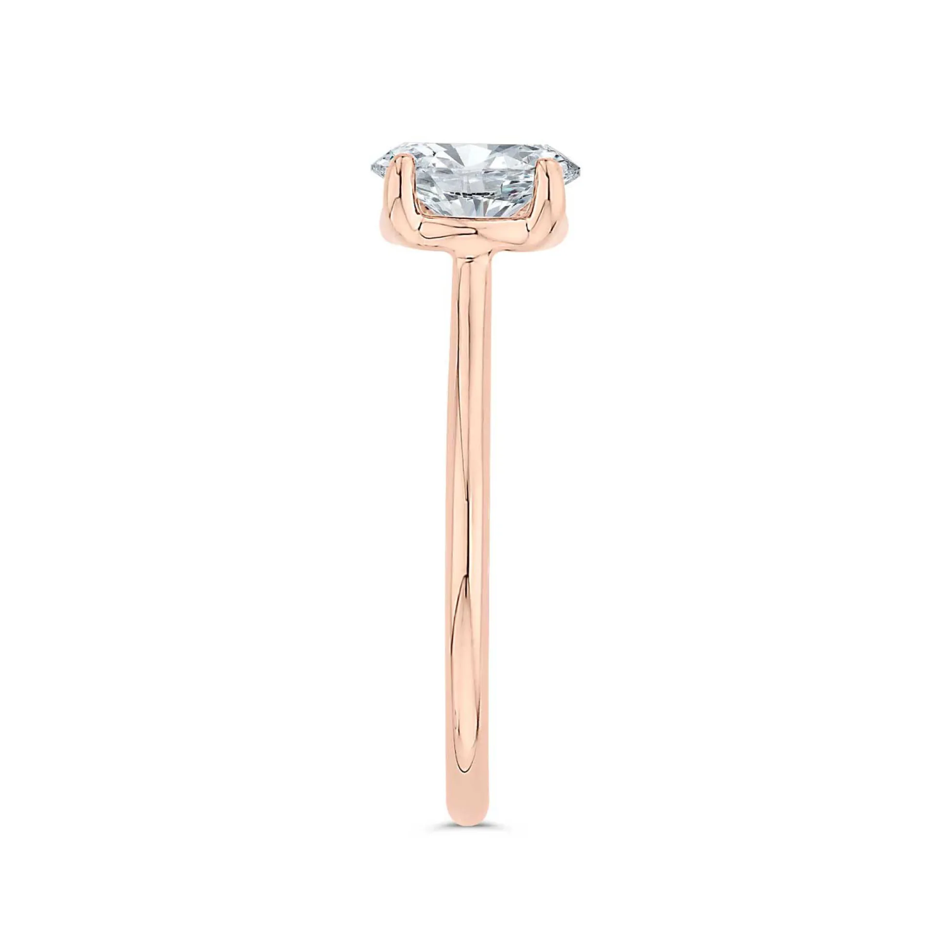 Bella Ponte Ikuma Canadian Diamond "The Whisper" Rose Gold Engagement Ring 14K