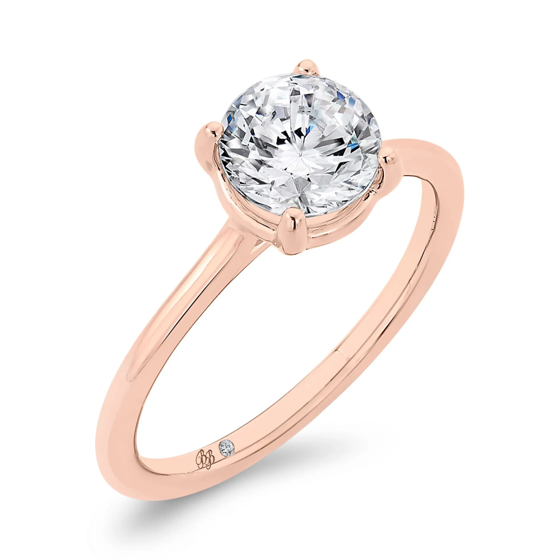 Bella Ponte Ikuma Canadian Diamond "The Whisper" Rose Gold Engagement Ring 14K