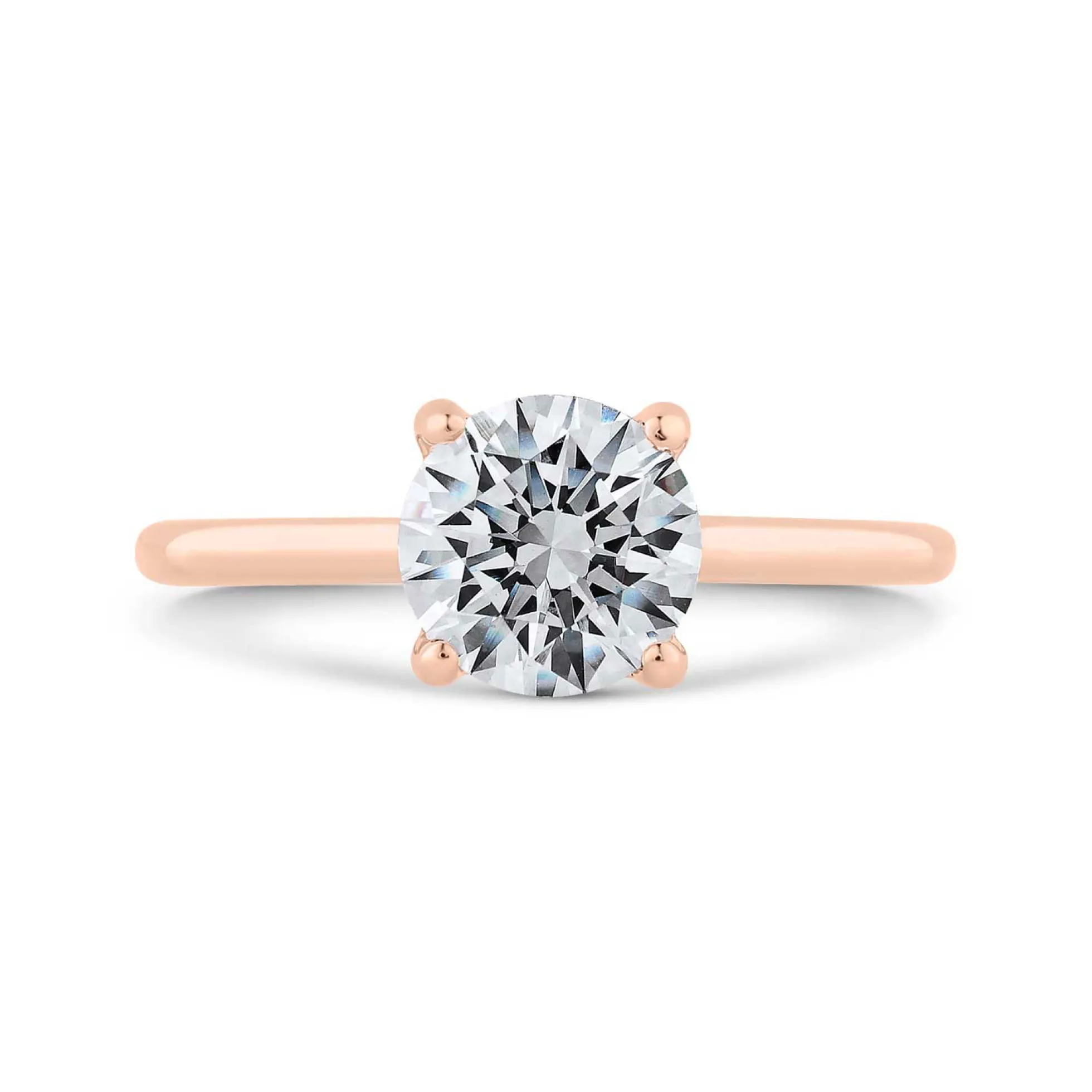 Bella Ponte Ikuma Canadian Diamond "The Whisper" Rose Gold Engagement Ring 14K