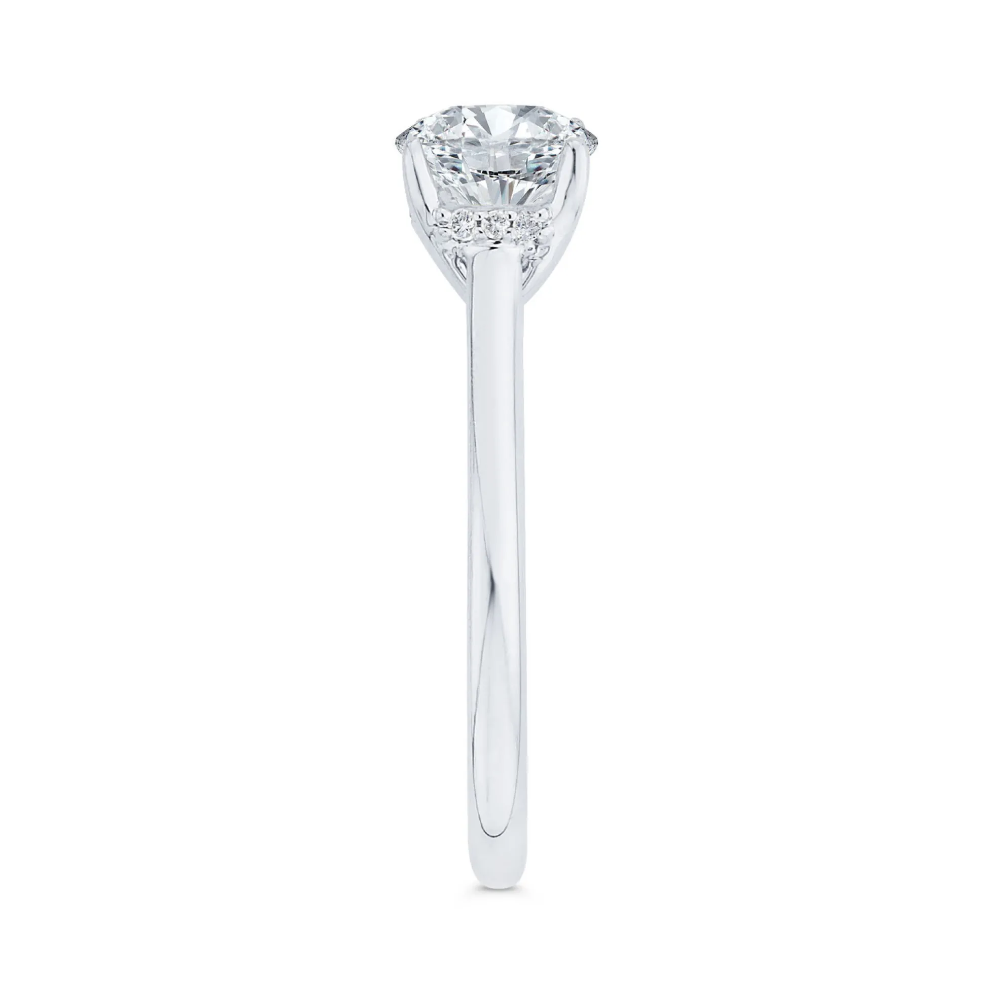 Bella Ponte Laser Inscribed Ikuma Canadian Diamond Engagement Ring