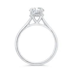 Bella Ponte Laser Inscribed Ikuma Canadian Diamond Engagement Ring