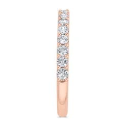 Bella Ponte Rose Gold Diamond Band 14K, 1/2 ctw.