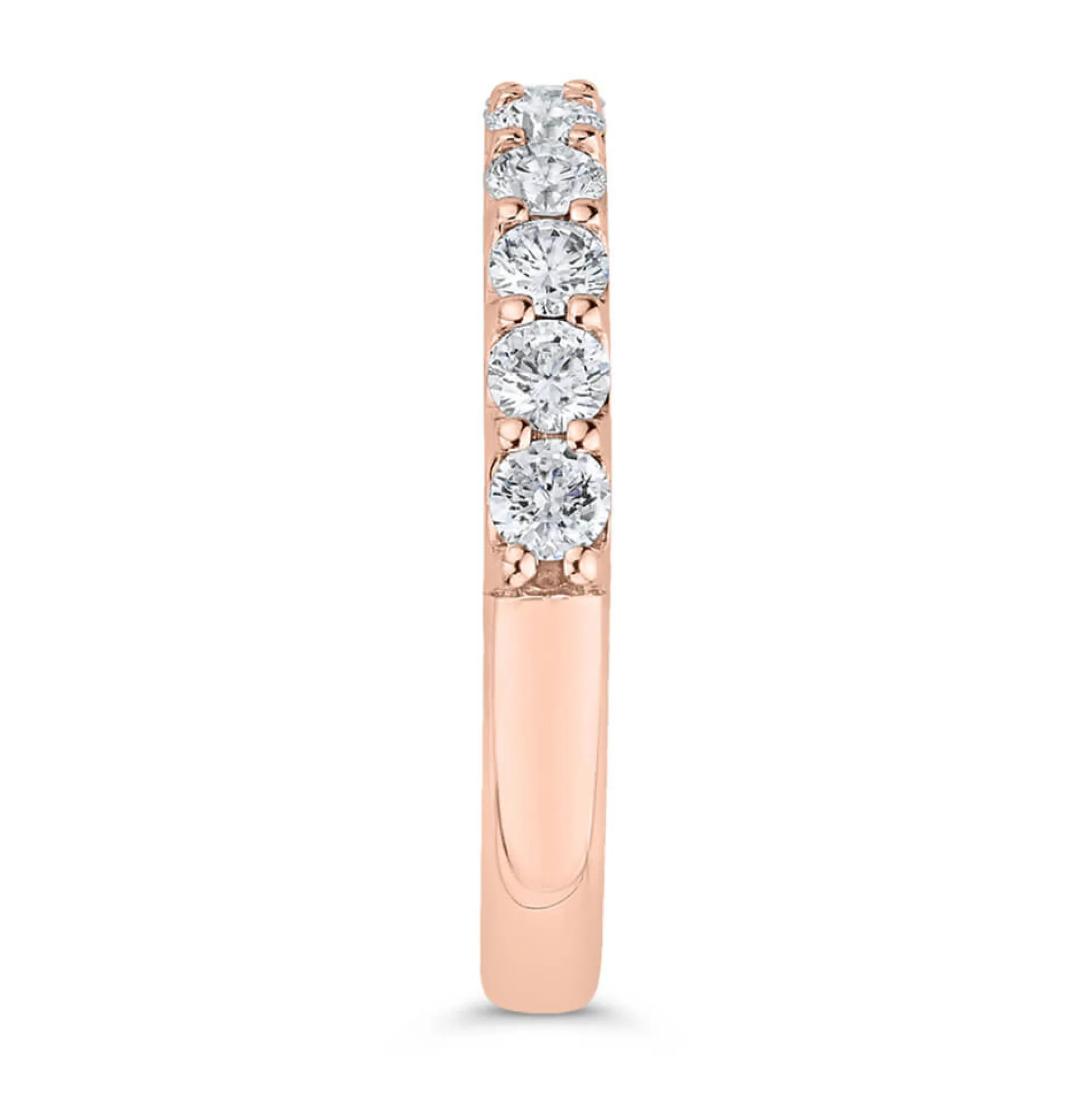 Bella Ponte Rose Gold Diamond Band 14K, 3/4 ctw.