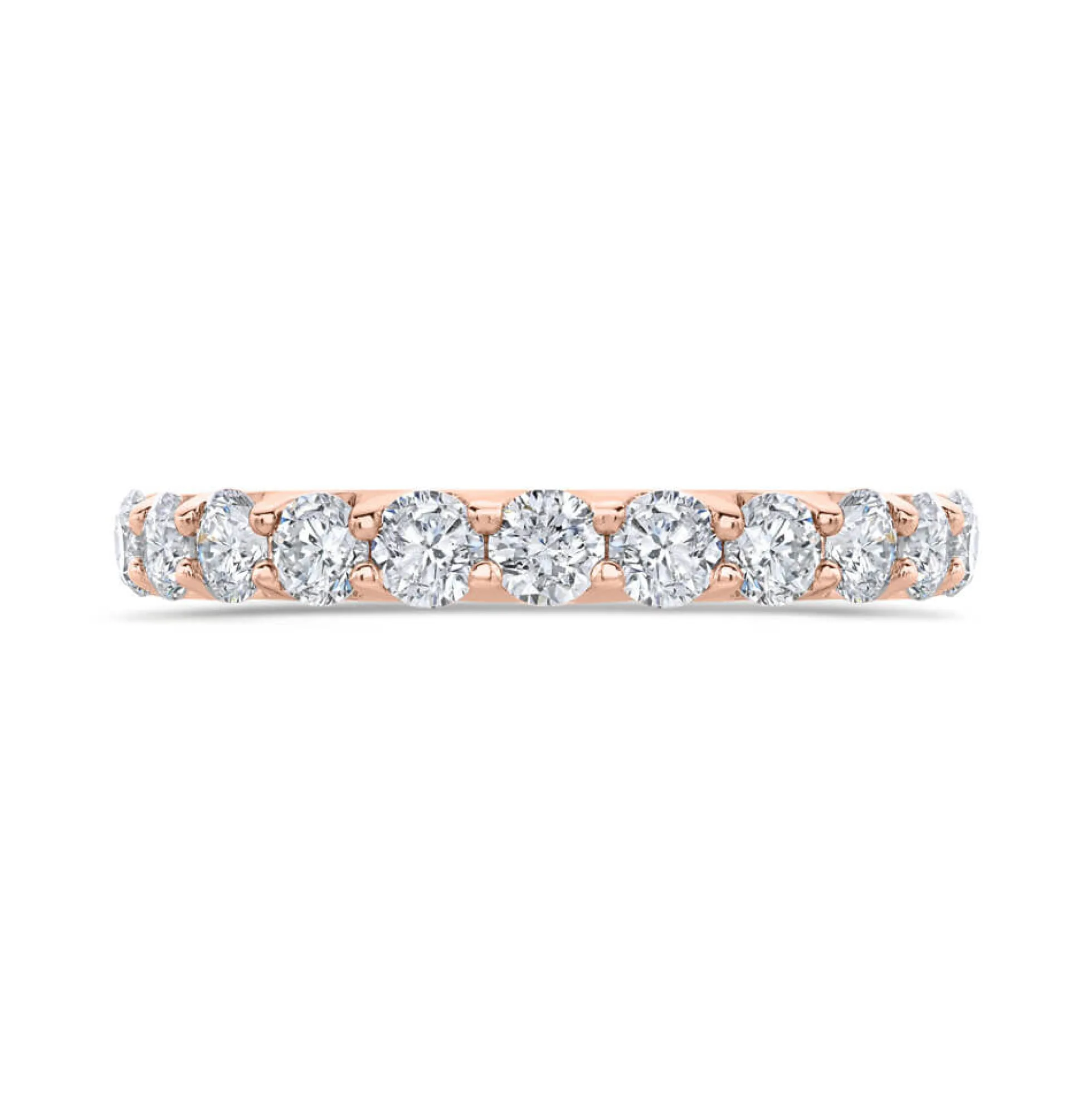 Bella Ponte Rose Gold Diamond Band 14K, 1 ctw.
