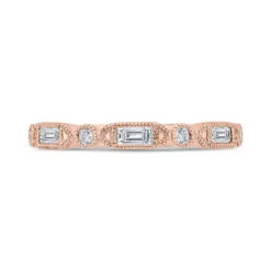 Bella Ponte Rose Gold Diamond Band 14K