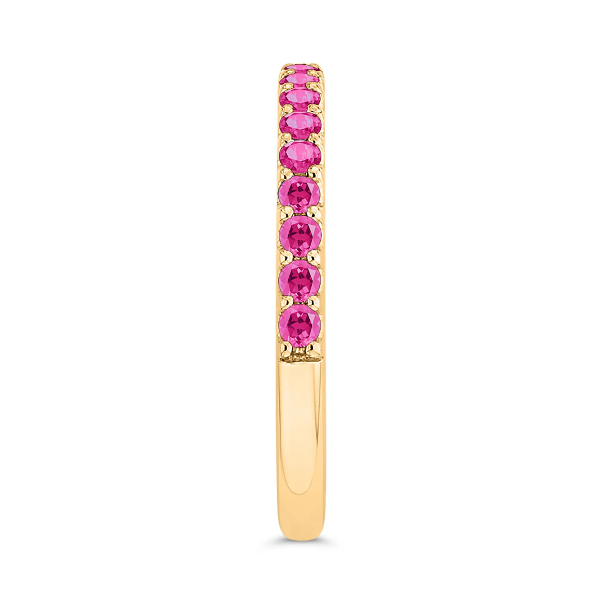 Bella Ponte Ruby Tiger Band, 14K Yellow Gold