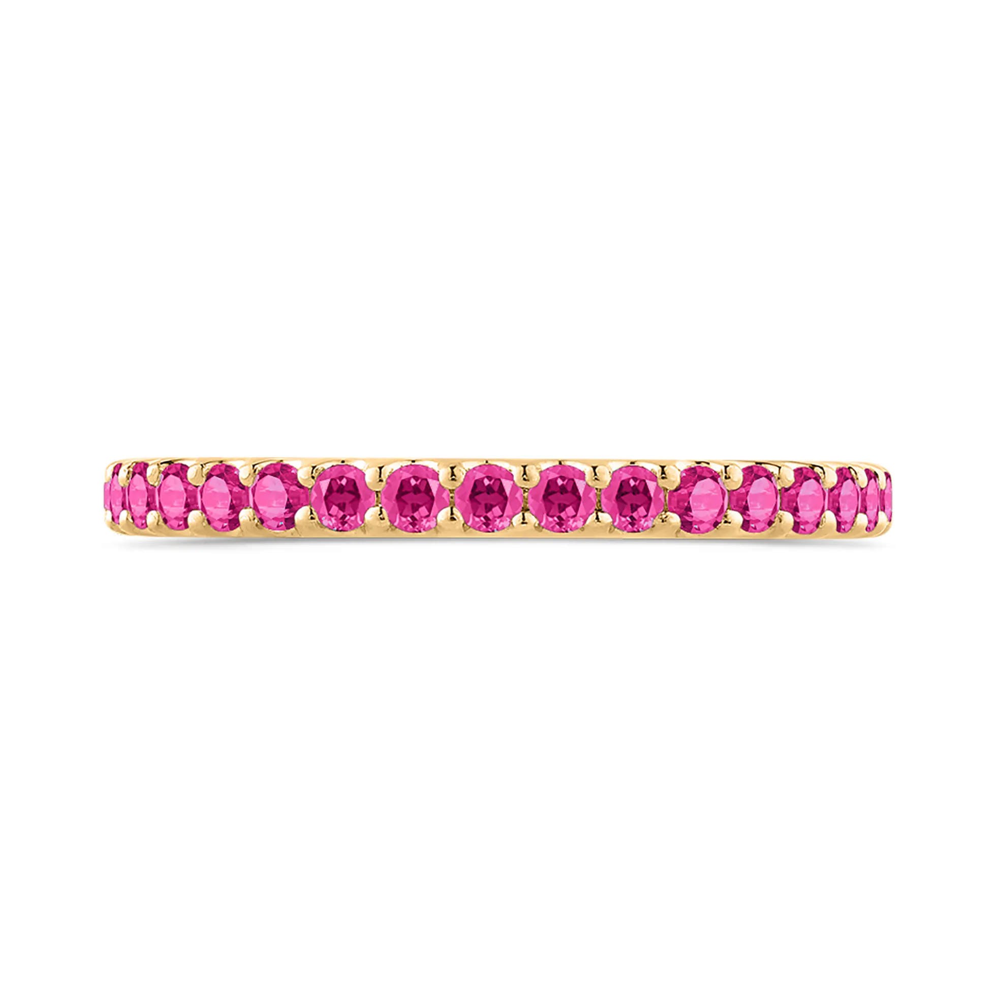 Bella Ponte Ruby Tiger Band, 14K Yellow Gold