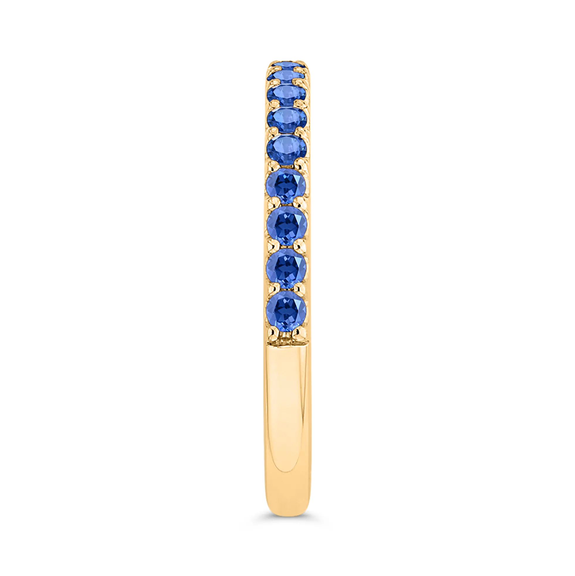 Bella Ponte Sapphire Tiger Band, 14K Yellow Gold