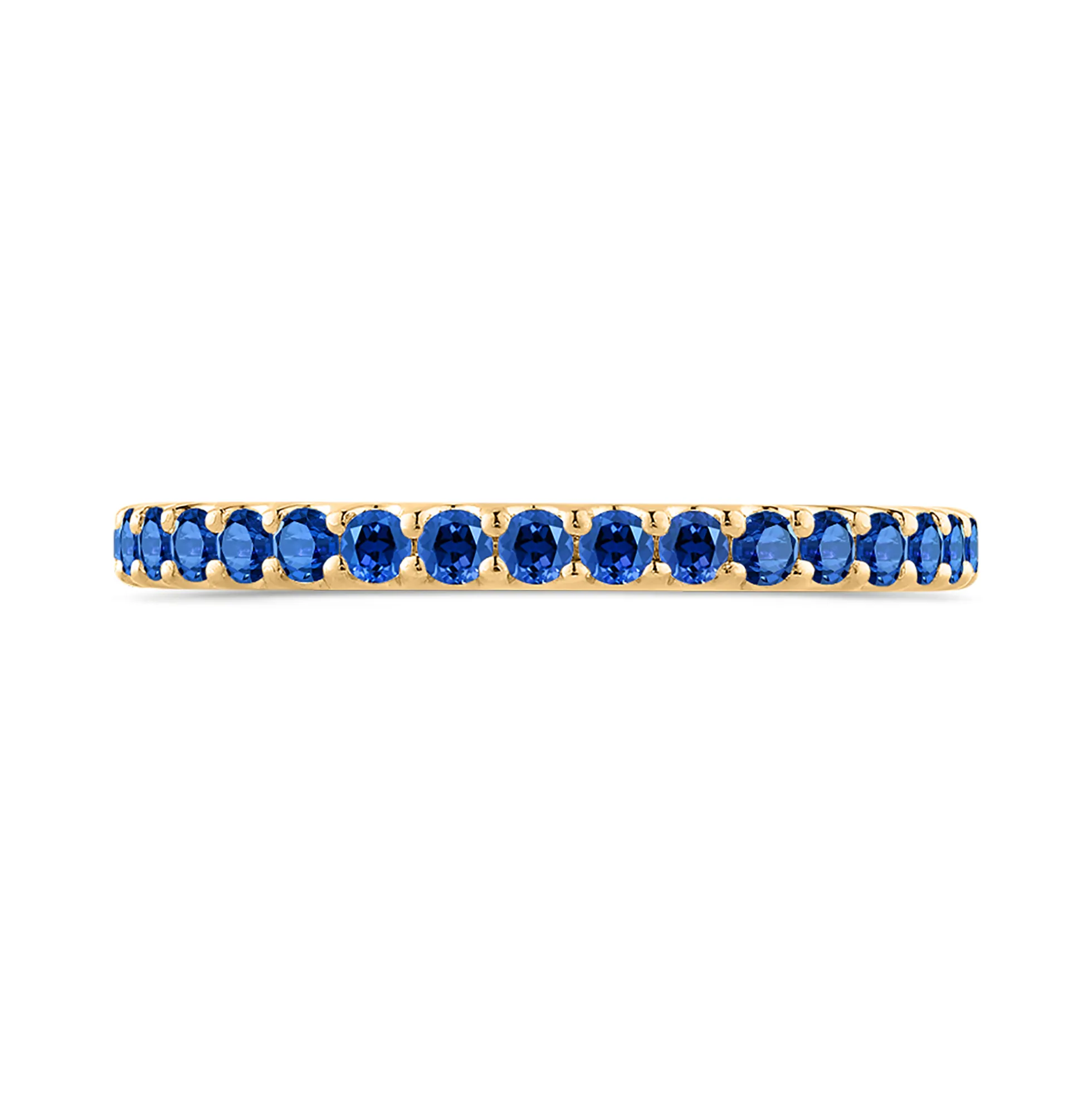 Bella Ponte Sapphire Tiger Band, 14K Yellow Gold