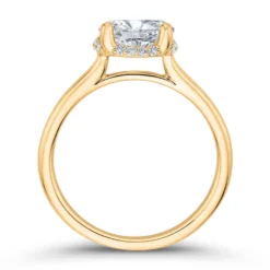 Bella Ponte "The Whisper" Diamond Engagement Ring Setting 14K