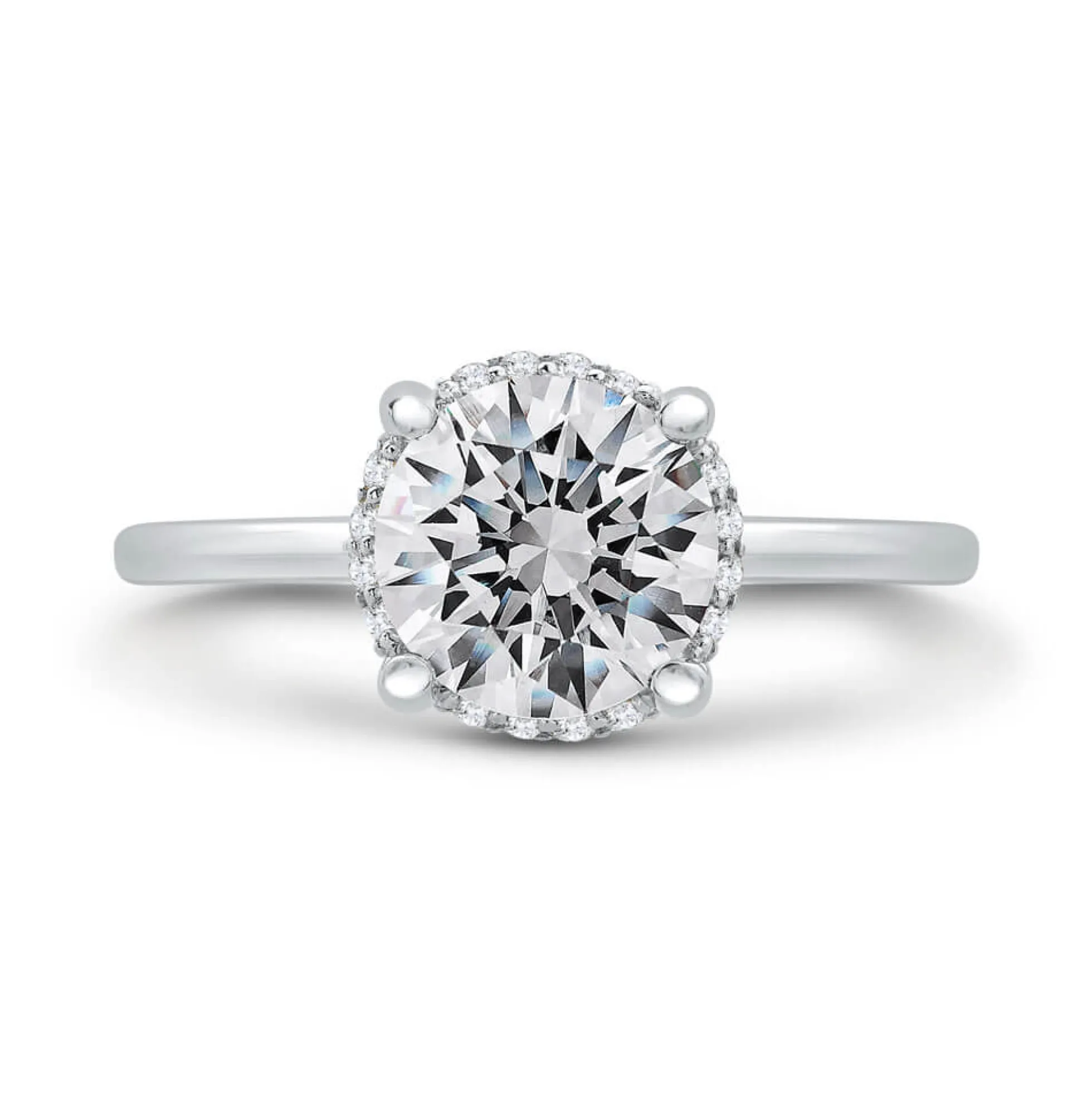 Bella Ponte "The Whisper" Diamond Engagement Ring Setting 14K