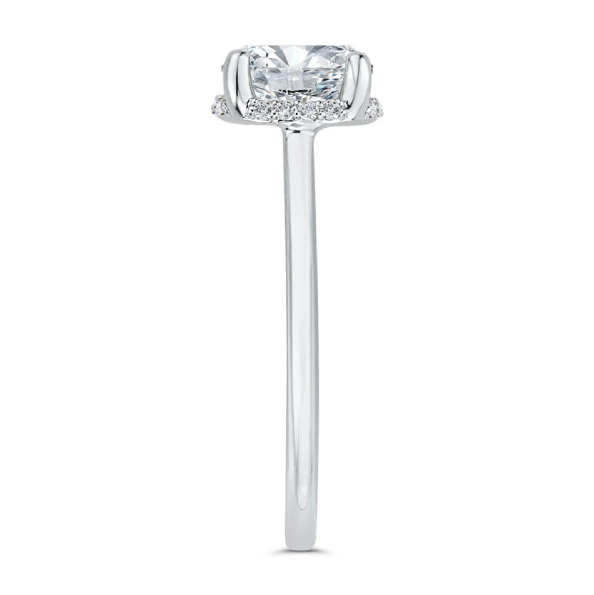 Bella Ponte "The Whisper" Diamond Engagement Ring Setting 14K