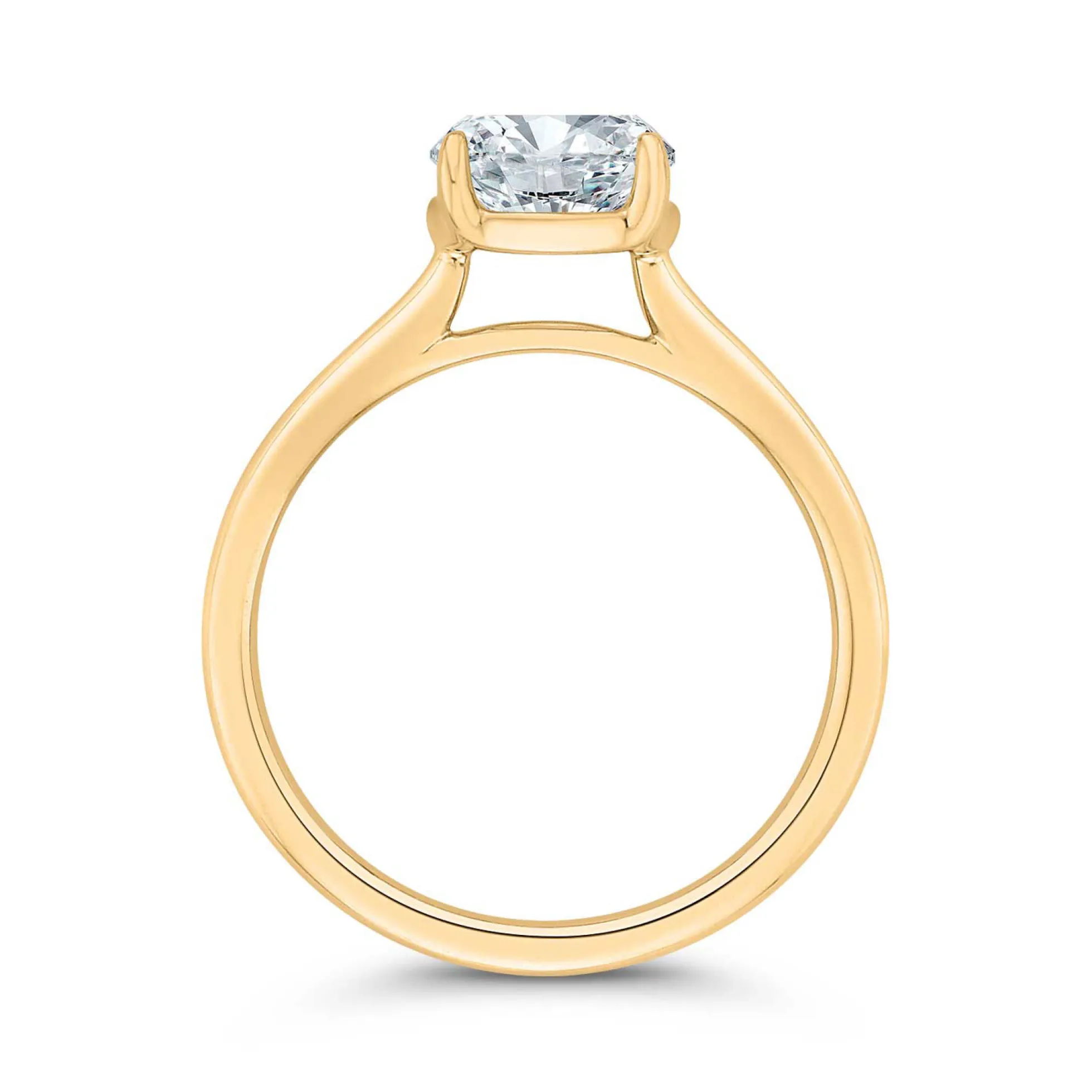 Bella Ponte "The Whisper" Engagement Ring Setting 14K