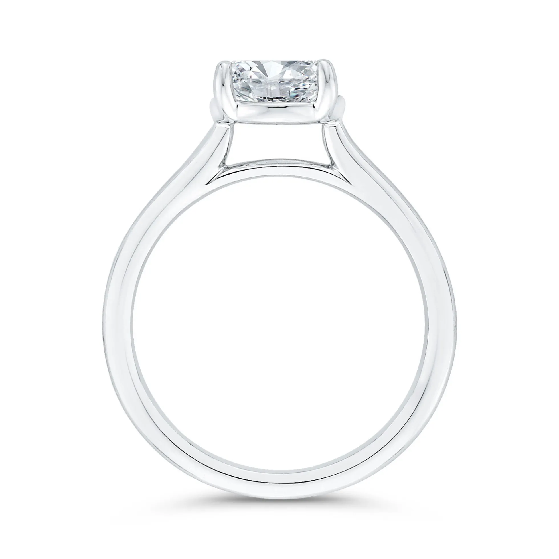 Bella Ponte "The Whisper" Engagement Ring Setting 14K