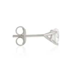 Ben Bridge Signature Diamond Studs, ¾ Carat Total Weight, in 18K White Gold