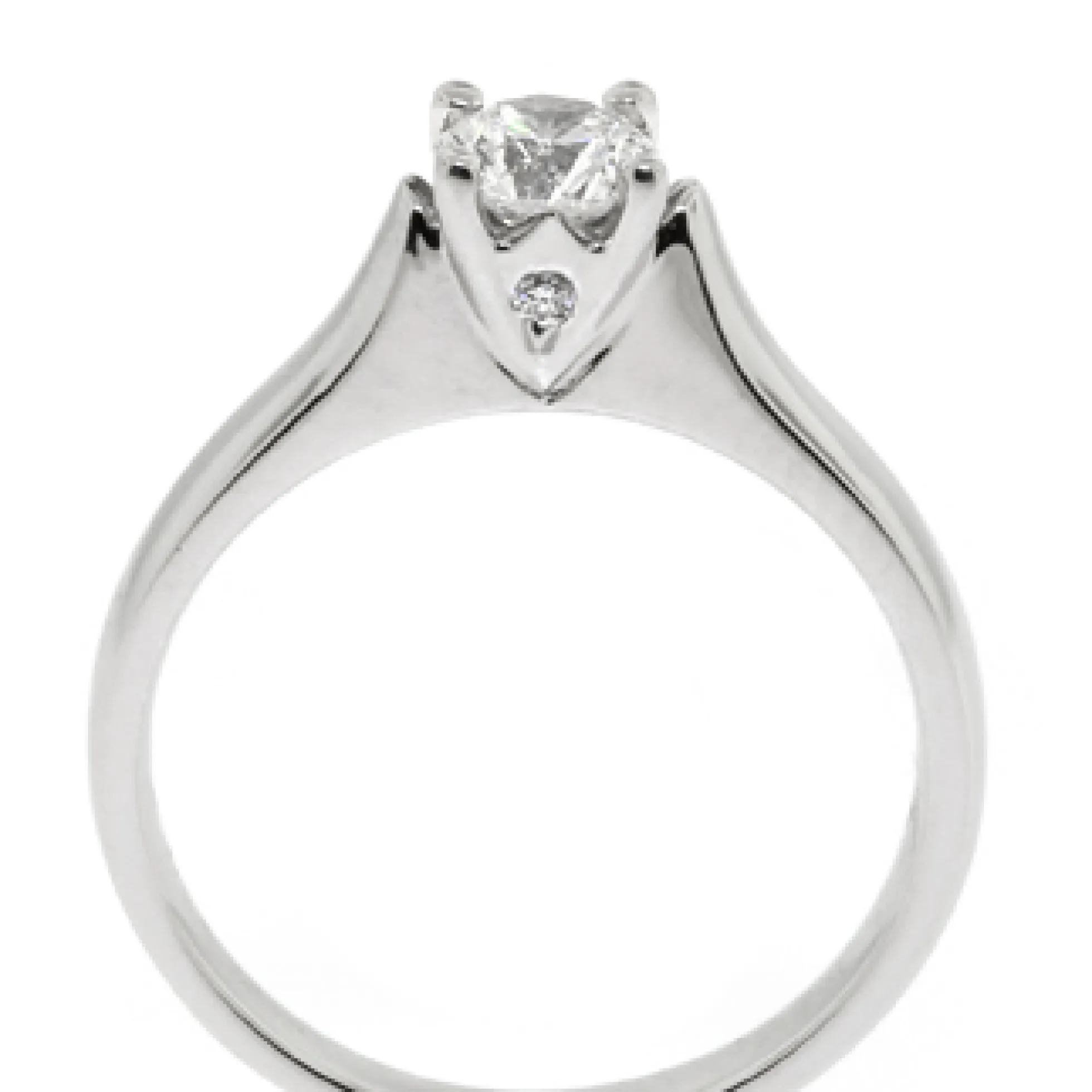 Ben Bridge Signature Diamond™ Ring in Platinum, 1/2 ct.