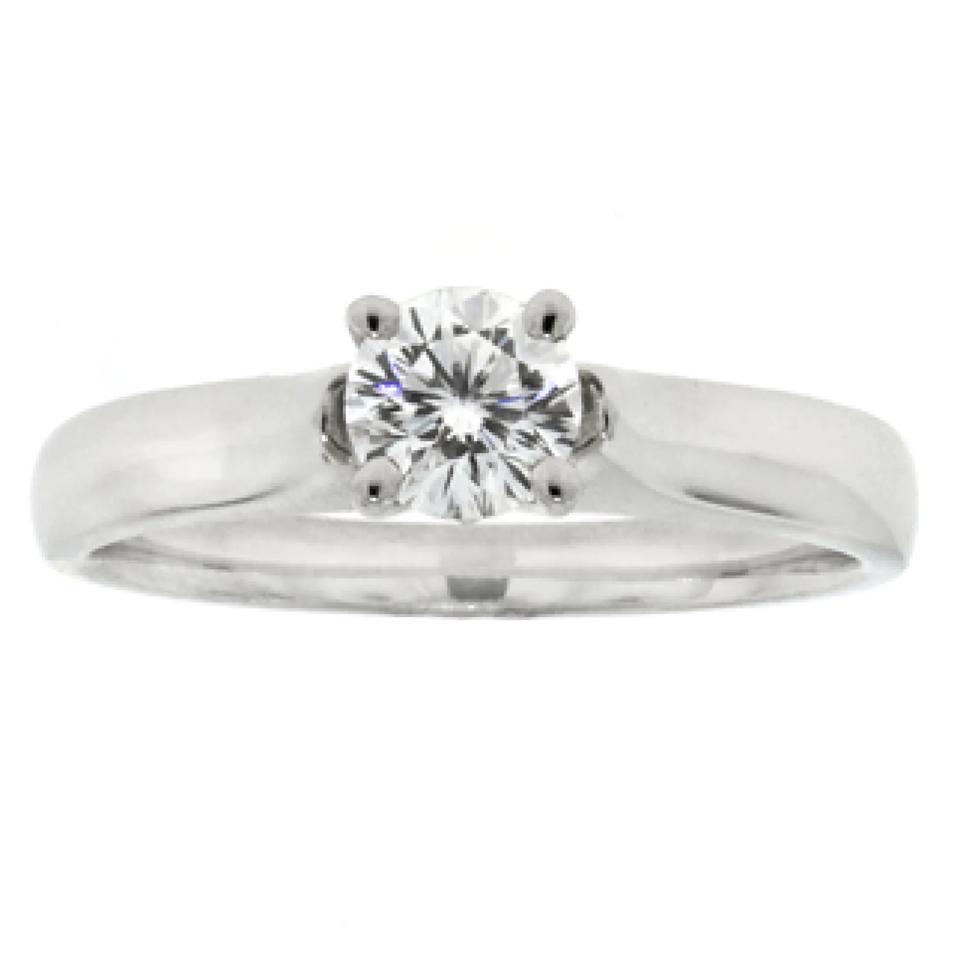 Ben Bridge Signature Diamond™ Ring in Platinum, 1/2 ct.