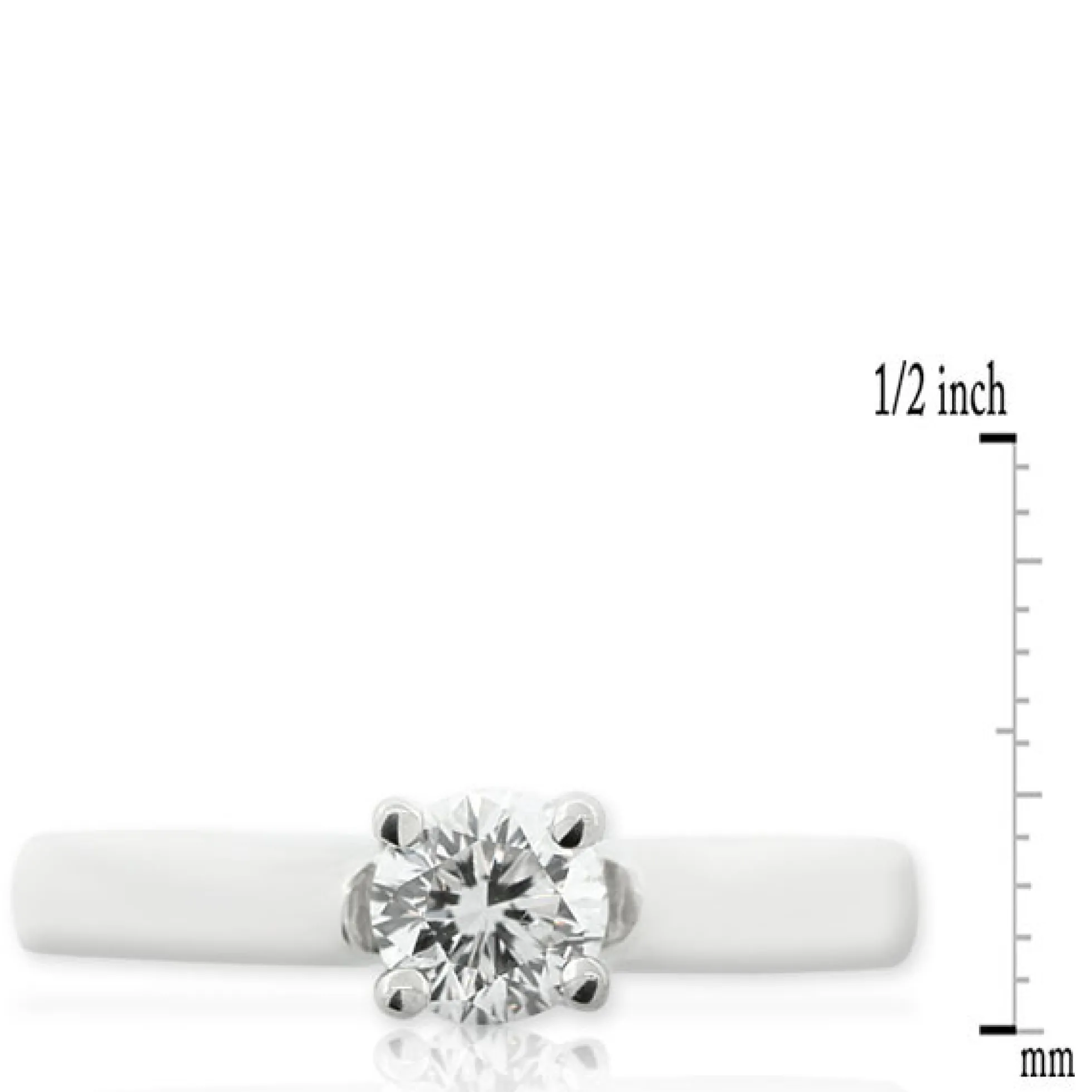 Ben Bridge Signature Diamond™ Ring in Platinum, 1/2 ct.