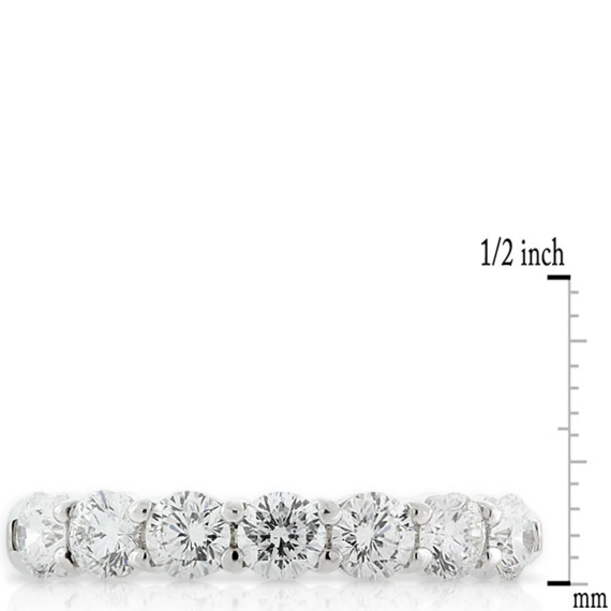 Ben Bridge Signature 7-Stone Diamond Band 18K, 1 ctw.