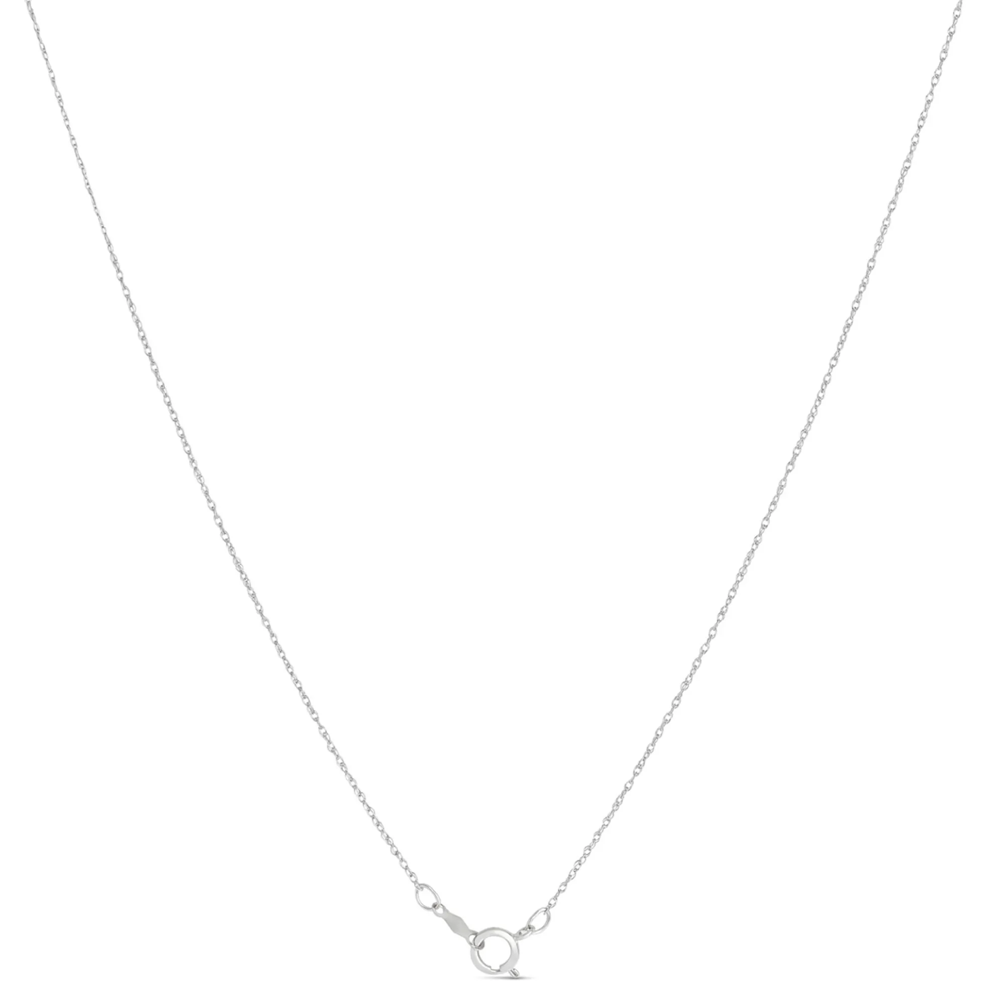 Bezel Set Pear Shaped Amethyst Pendant, 14K White and Yellow Gold