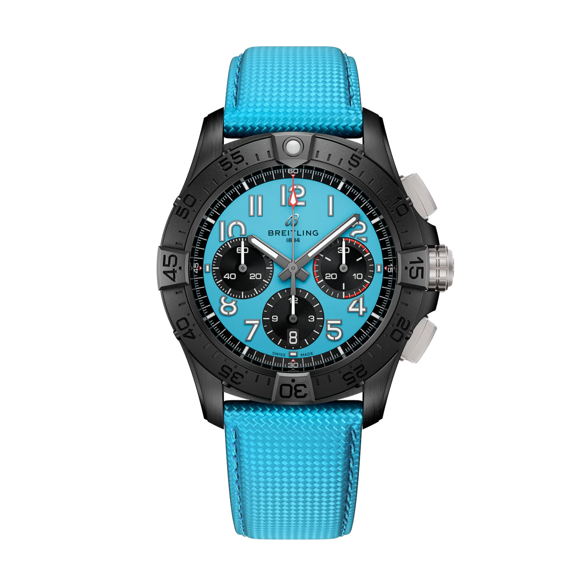 Breitling Avenger B01 Chronograph 42 Night Mission Blue Dial Watch, 42mm
