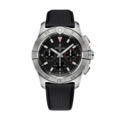 Breitling Avenger BO1 Chronograph Black Dial Calf Leather Strap, 42 mm