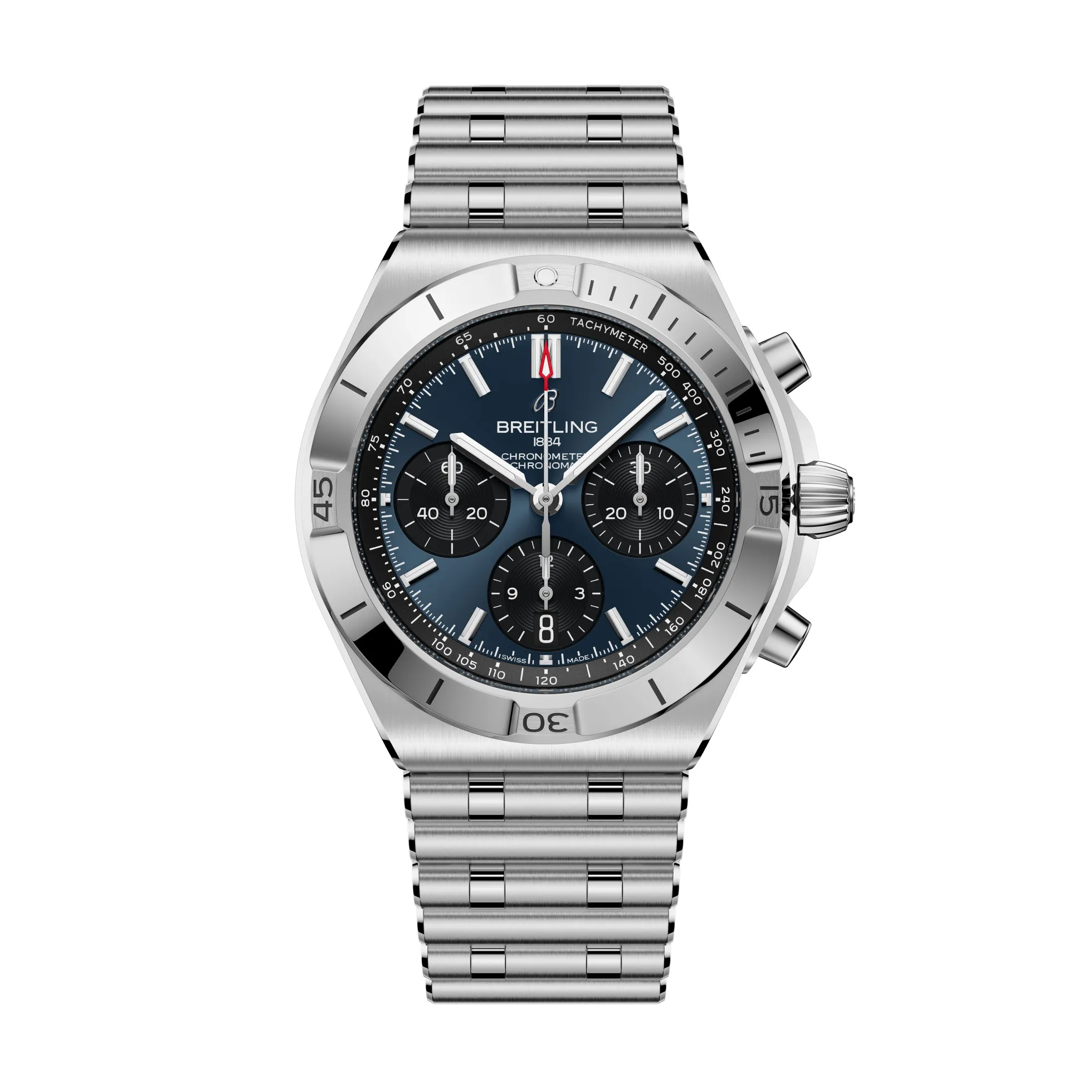 Breitling Chronomat B01 Chronograph Blue Dial Watch, 42mm