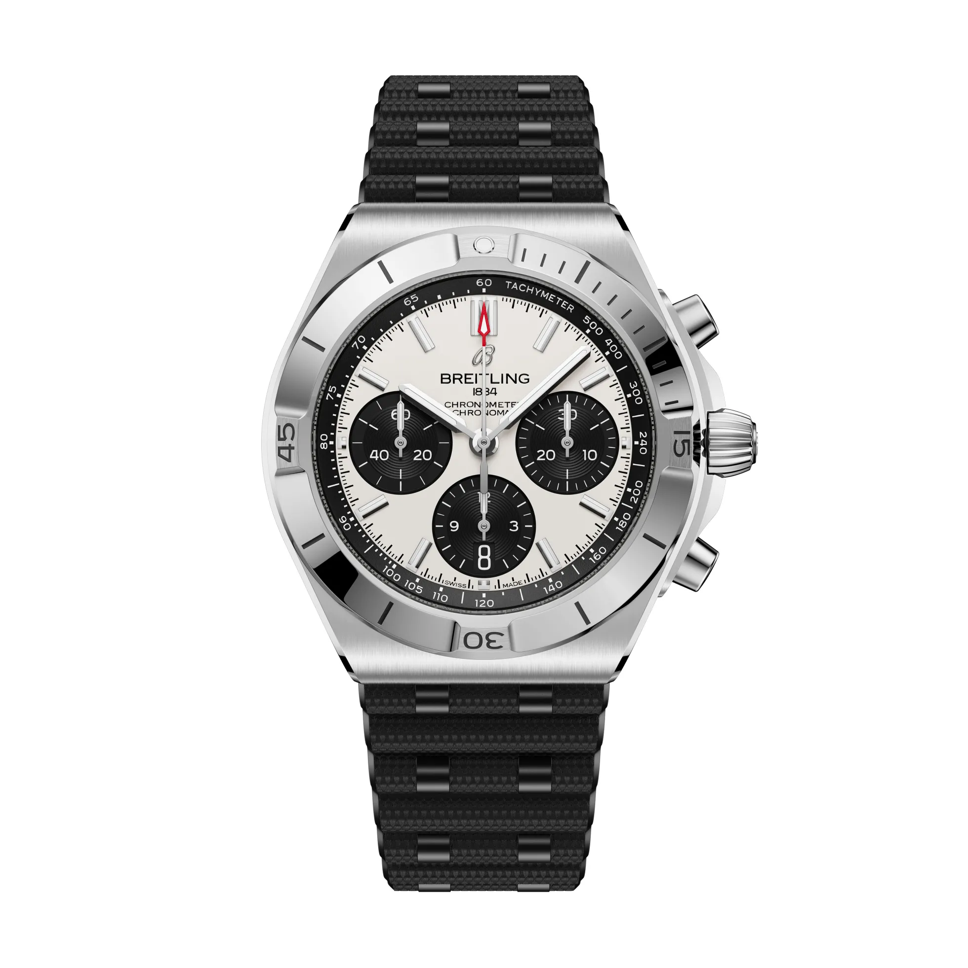 Breitling Chronomat B01 Chronograph White Dial Watch, 42mm
